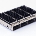 SFP+光模浚块2xN双层笼子
